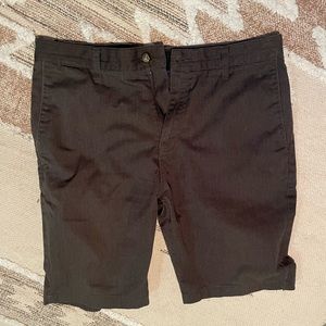 Lightly worn men’s dark grey Volcom shorts